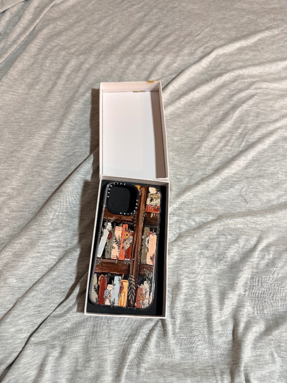 CASETiFY iPhone 15 Pro Max MagSafe Clear Case Bookshelf Garden New